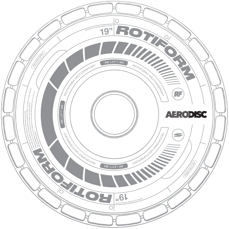 Rotiform Wheels / TECHNIC AERODISC